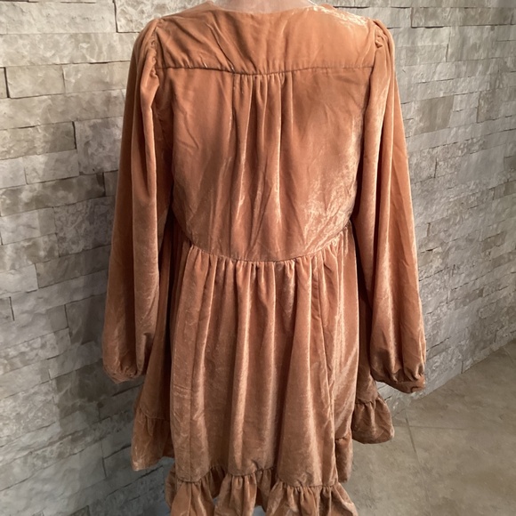 Free People Estella Velvet Mini Dress - Picture 7 of 13
